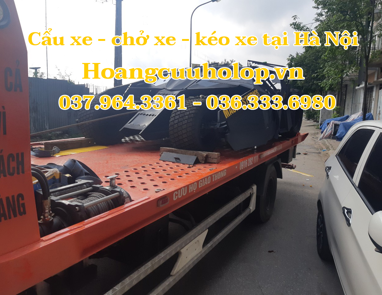xe cẩu cứu hộ hà nội