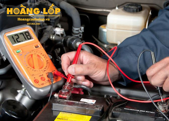 Quy trình cứu hộ ác quy, bao gồm 5 bước cơ bản như sau: