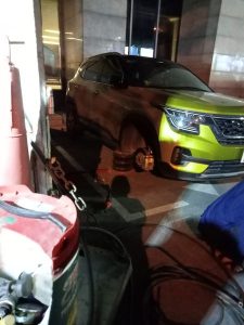 Các bước tiến hành cứu hộ lốp ô tô Phúc La
