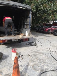 Cứu hộ lốp ô tô - vá lốp ô tô Hà Nội