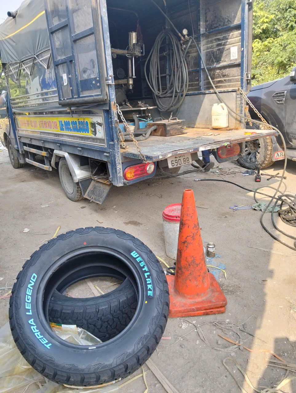 Đặc điểm của dịch vụ vá lốp lưu động từ Liêm 